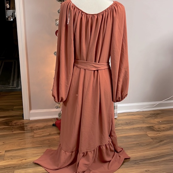 Emma & Olivia Waist Tie Dress - Picture 4 of 4